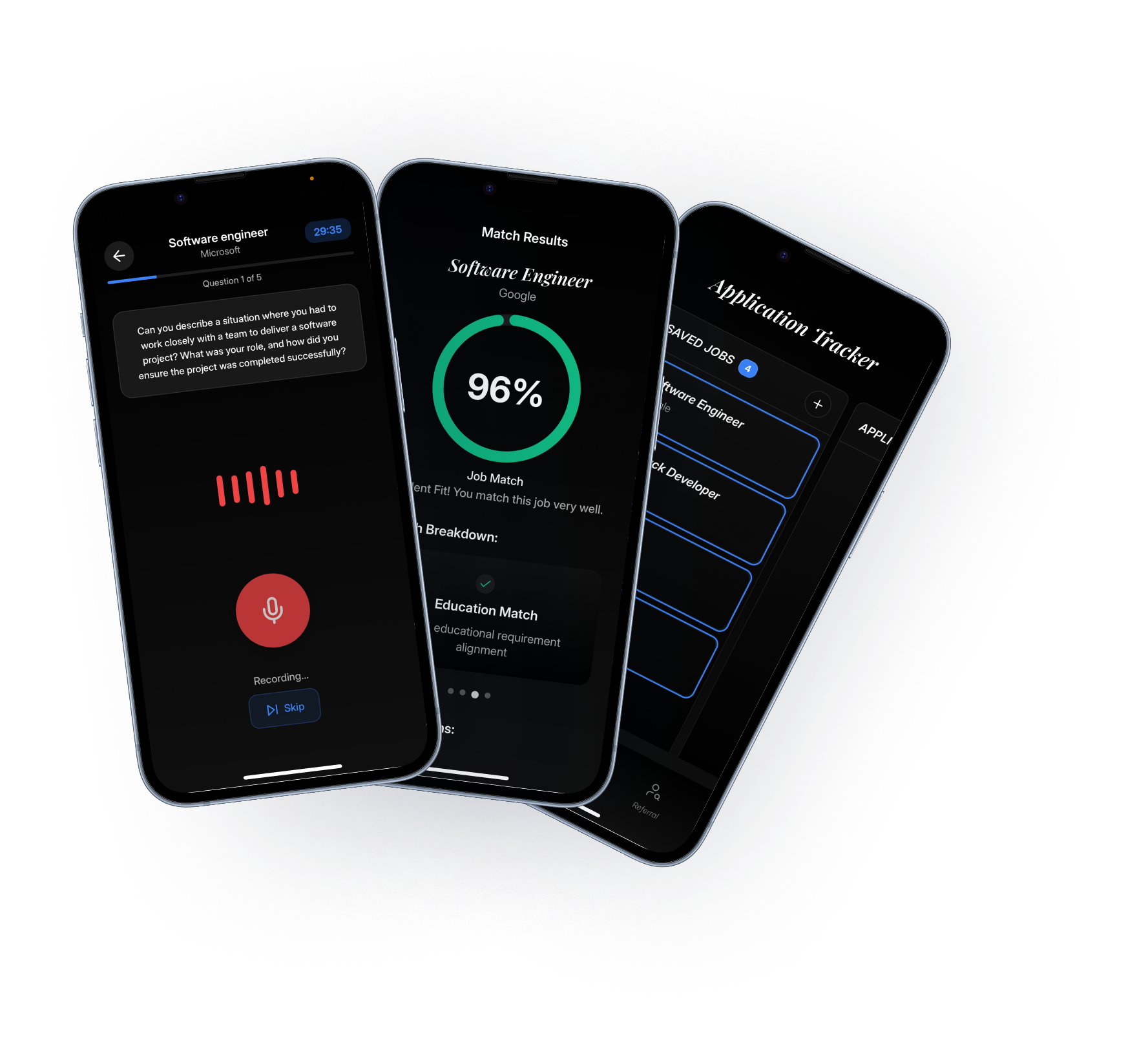 CareerAI App Preview